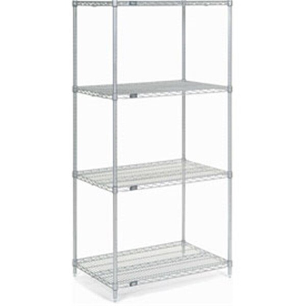 Designed To Furnish Nexel Chrome Wire Shelving, 30 x 24 x 86 in. DE3493691 - main